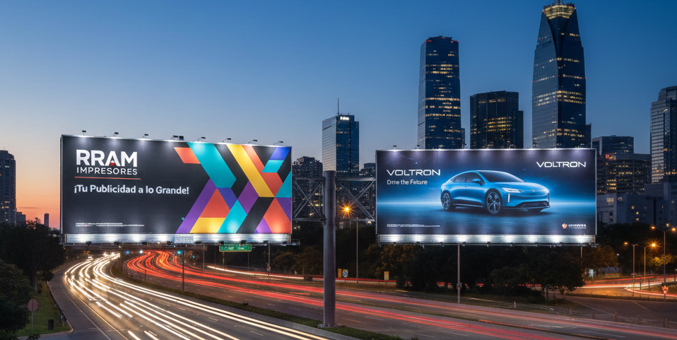 vallas publicitarias de gran impacto rram impresores
